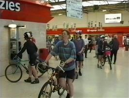 The Cycle Club Invasion of Inverness Station